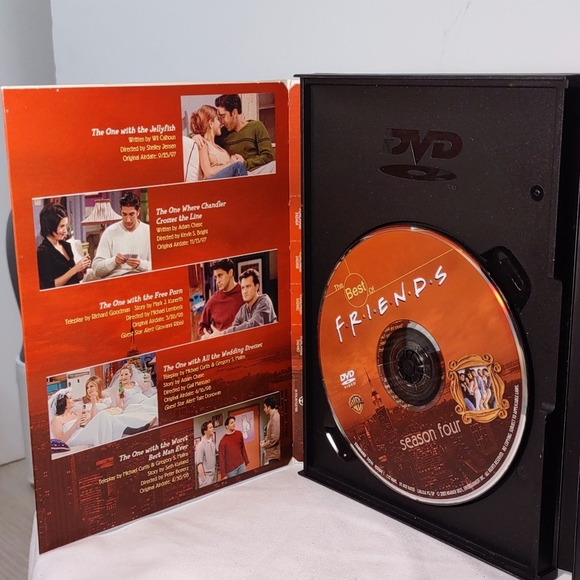 Friends Season 4 DVD Set TV Sitcom Sealed Mathew Perry Unseen Scenes - Picture 7 of 11